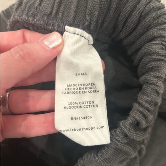 Le Bon Shoppe Balloon Pants, Almost Black, S - Picture 3 of 6